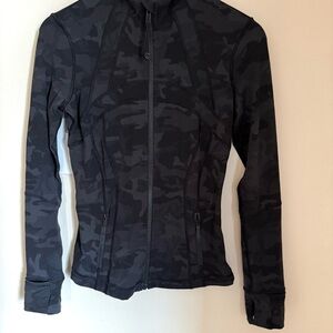 lululemon athletica Black Camouflage Utility Jacket